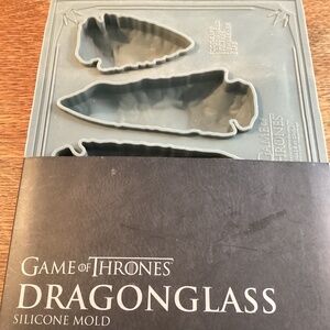 GAME OF THRONES Dragonglass mold